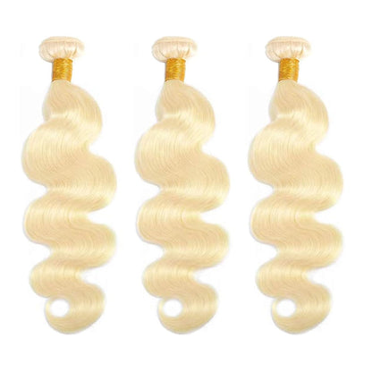 613 Blonde 100% Virgin Human Hair Bundle deals