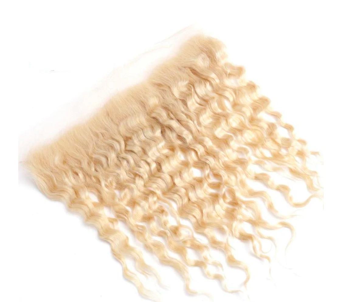 613 Blonde virgin hair extension